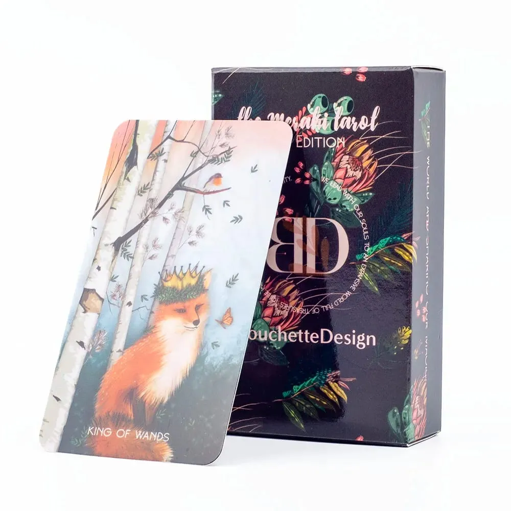 Mesahi Tarot 3rd Edition 79 การ์ดBouchette Designรุ่นภาษาอังกฤษครอบครัวและเพื่อนDivination Boardเกมสำหรับงานปาร์ตี้ — image 2