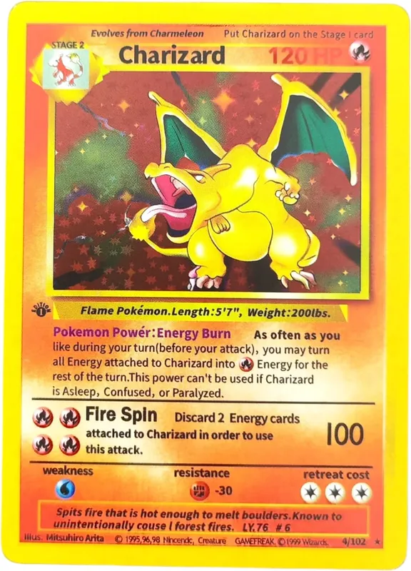 プロキシ PKM 英語ゲーム第 1 版リザードンカメックスフシギバナミュウツーホロ TCG ゲームコレクションカード — image 14