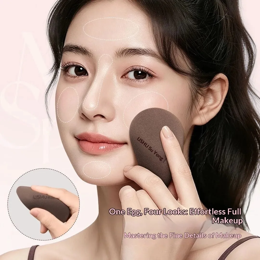 Set di 2 spugne per trucco a forma di dito, dettagli di precisione, strumento cosmetico per il viso, soffio cosmetico riutilizzabile per fondotinta evidenziatore — image 6