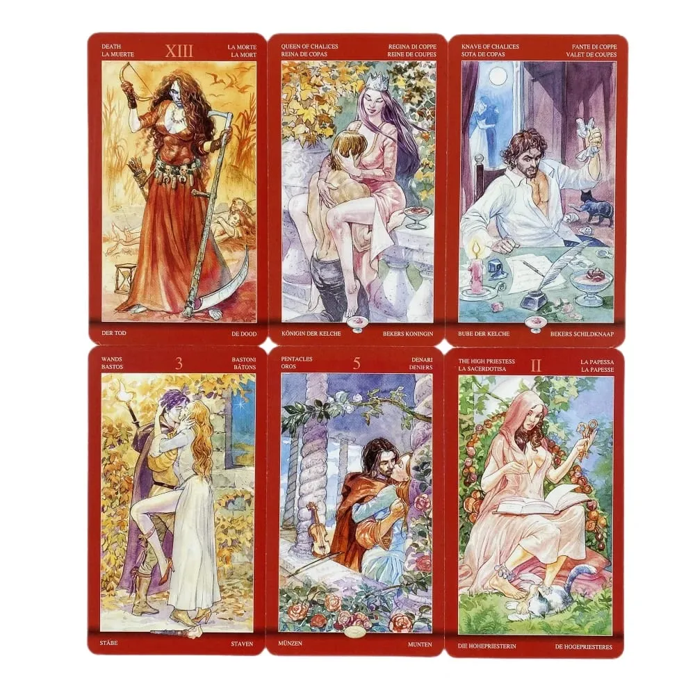 Tarot Cards Sex Magic Full English Version Table Game Birthday Gift Family Party Supports Wholesale 78 Sheets/Box — image 6