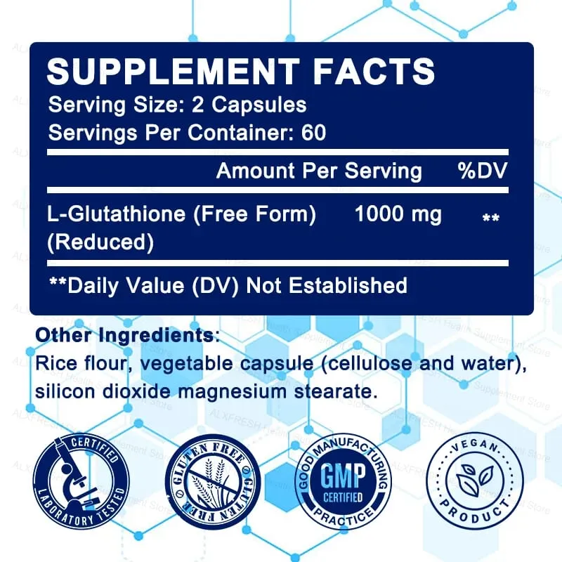 Liposomal Glutathion 1000 mg - Antioxidant a doplněk pro podporu imunity - Detoxikace a podpora jater — image 5