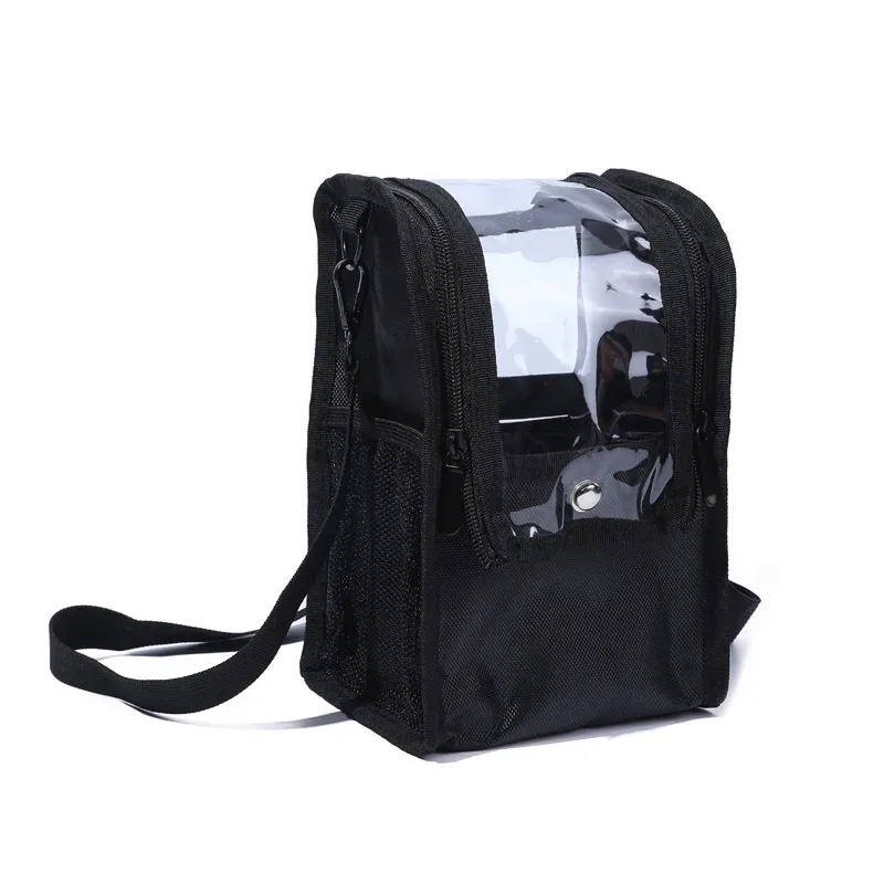 Étui à pinceaux de maquillage, organisateur, porte-pinceaux de maquillage, sac de rangement de cosmétiques d'artiste debout avec sangle, étui à outils de maquillage anti-poussière