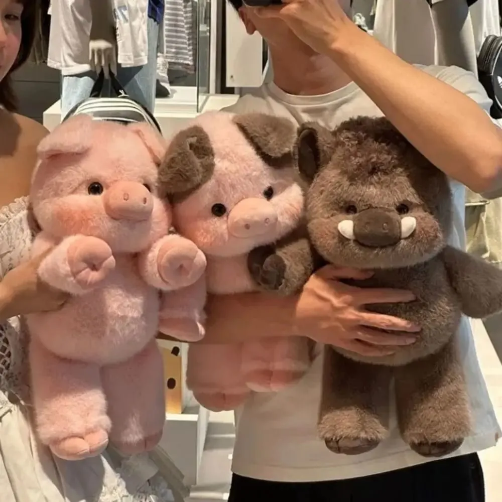 Bantal Plush Boneka Binatang Lembut Rekaan Baharu Sokongan Emosi Mainan Mewah Comel Bantal Plush 17.7 inci — image 1