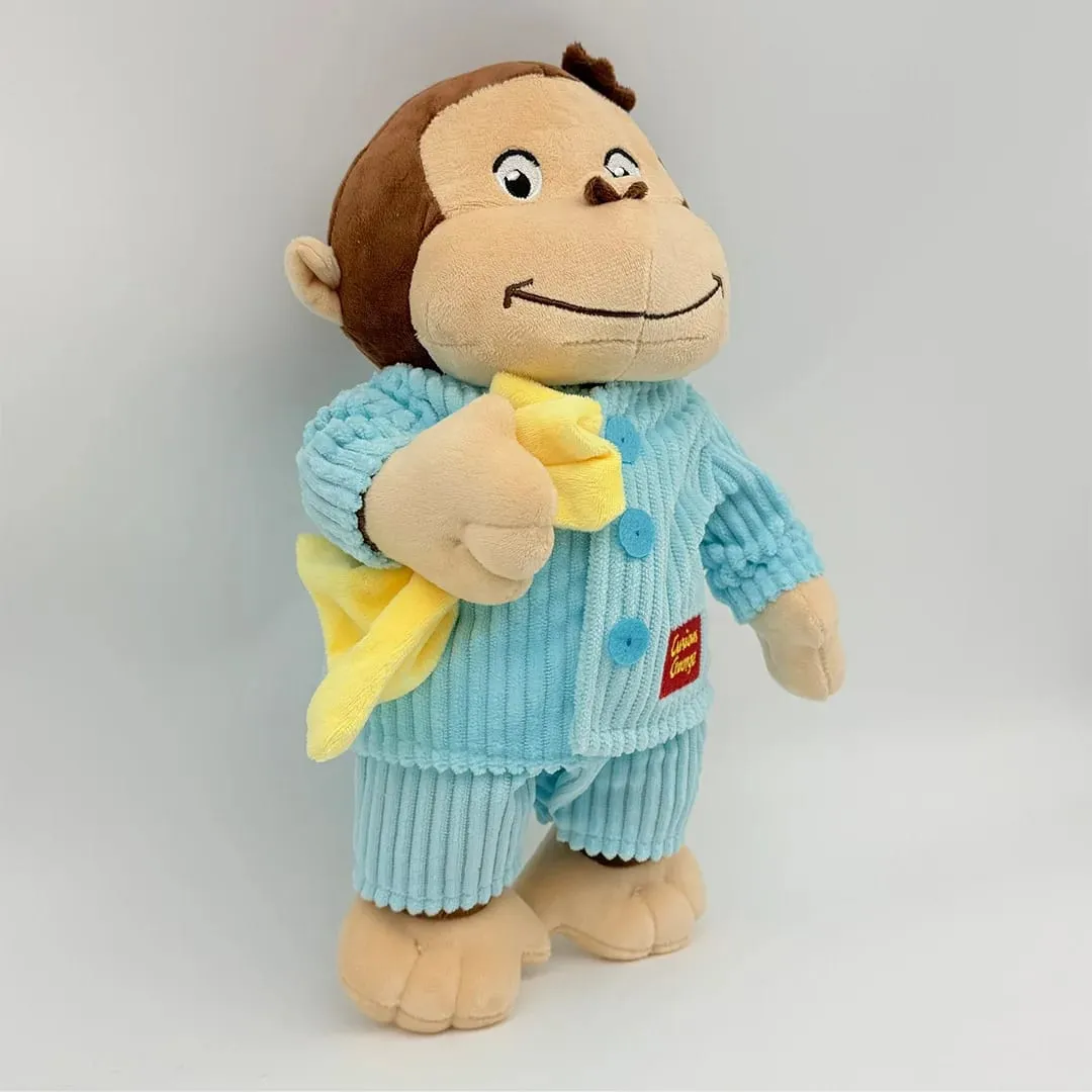 อะนิเมะใหม่Fire DeptนักผจญเพลิงCurious George Plushเด็กน่ารักCurious GeorgeลิงPlush Softสัตว์Plushieหมอนตุ๊กตาของเล่น — image 9