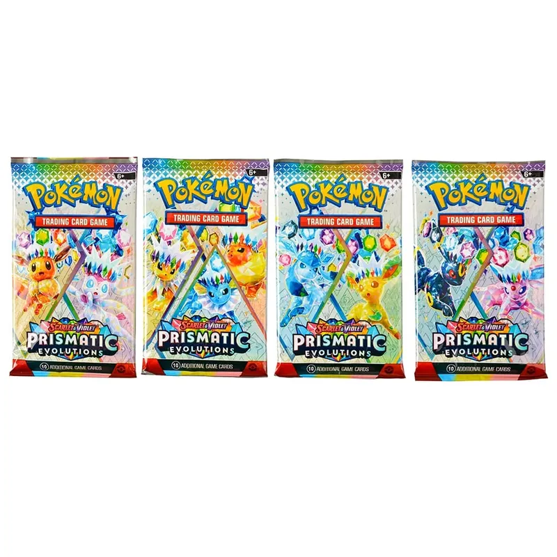 360 pièces anglais Pokémon TCG: prismatique évolutions écarlate Violet boîte Pokémon carte commerciale 36 Pack boîte cadeau