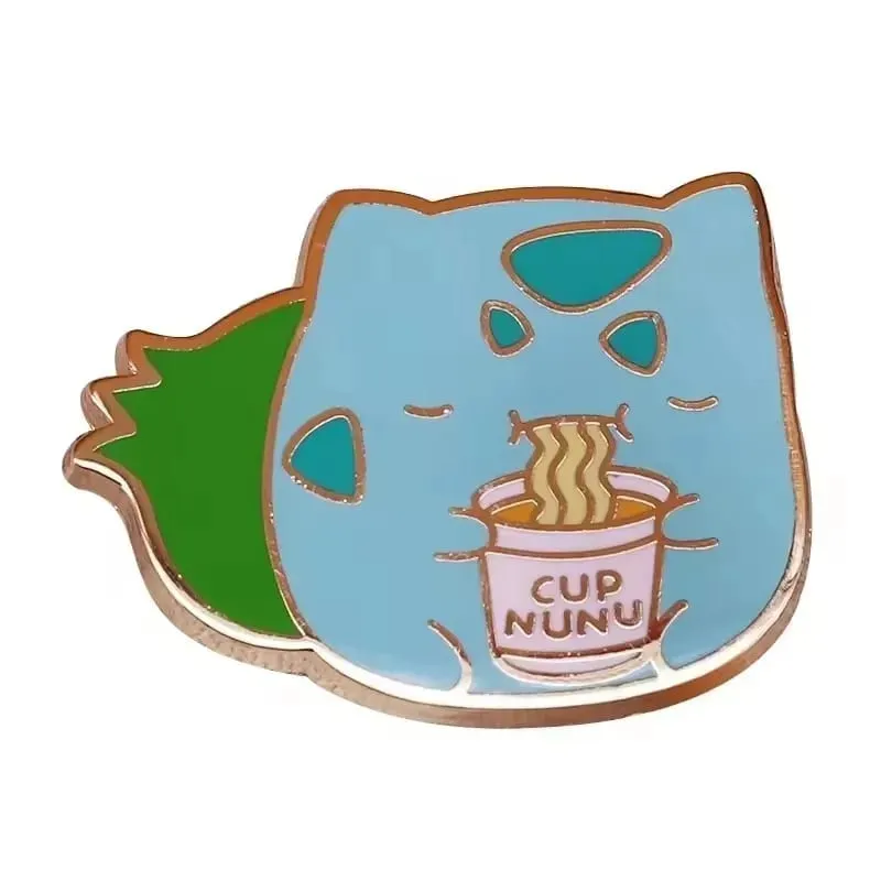 Pokemon Bulbasaur Enamel Pin for Backpacks Lapel Pins Brooch for Clothes Metal Badges Accessories Jewelry Friends Gifts — image 33