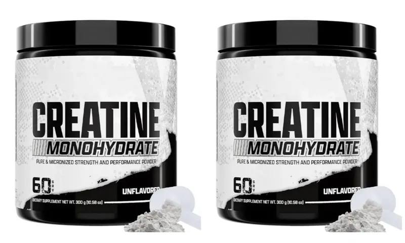 Kreatin Monohidrat Tozu Porsiyon Başına 5g Güç Kaslarını İyileştirmeyi Destekler Aromasız 60 Porsiyon 300g — image 8