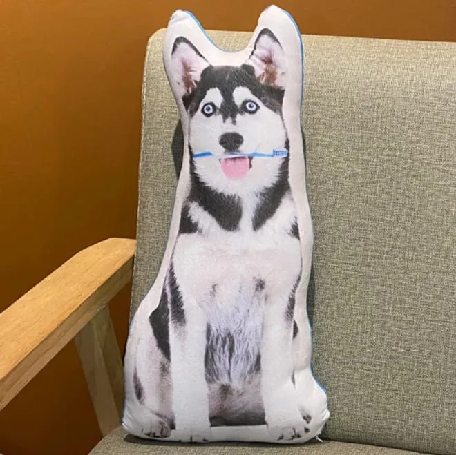 Cuscino per cani con simulazione stampata in 3D, divertente cuscino a forma di animale domestico, soggiorno, camera da letto, decorazione morbida, regalo di festa personalizzato — image 33