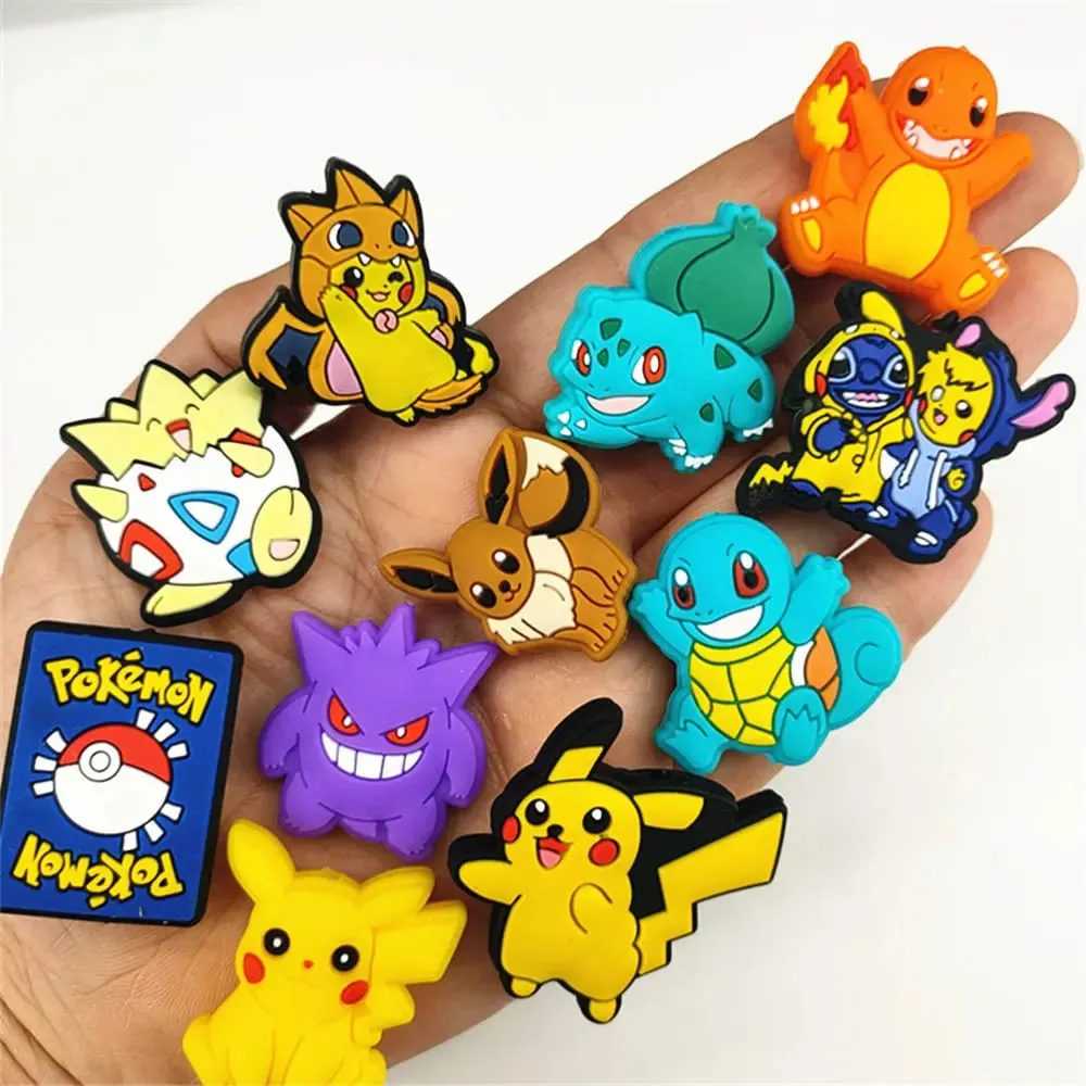 5 Stück Pokemon Silikon-Brennperlen für DIY Bead Pen Schnullerkette Clips Perlen Kinderspielzeug DIY Geschenk — image 3