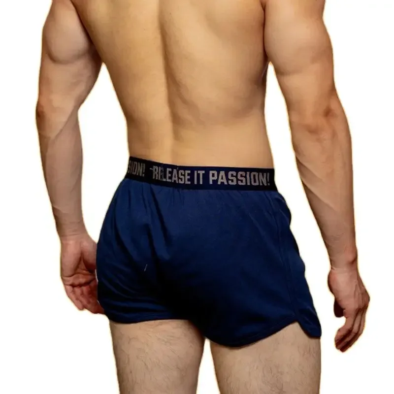 Intimo Uomo Mutandine Pantaloncini Uomo Intimo Cotone Boxer Tinta unita Cuecas Masculinas Home Boxers Pantaloncini Ropa Interni Hombre — image 6