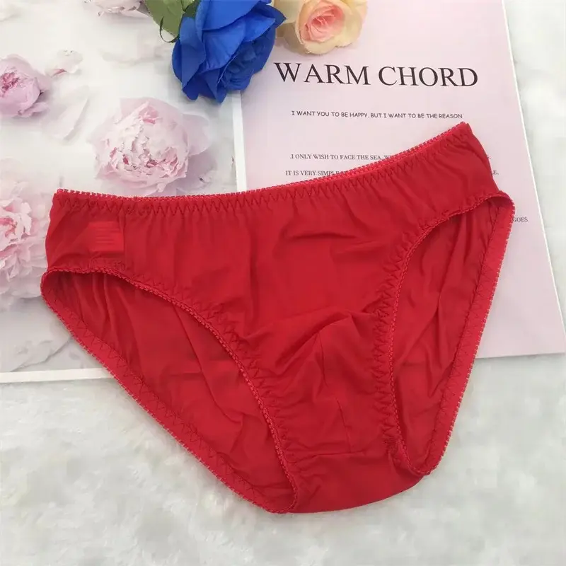 Sexy men's underpants for men's daily ultra-thin translucent concave convex style briefs Soft and breathable gay underwear — image 8