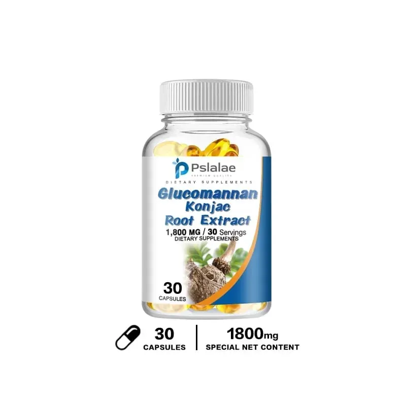 Glucomannan Konjac Root Extract - Promotes Gastrointestinal Health Supports Weight Management