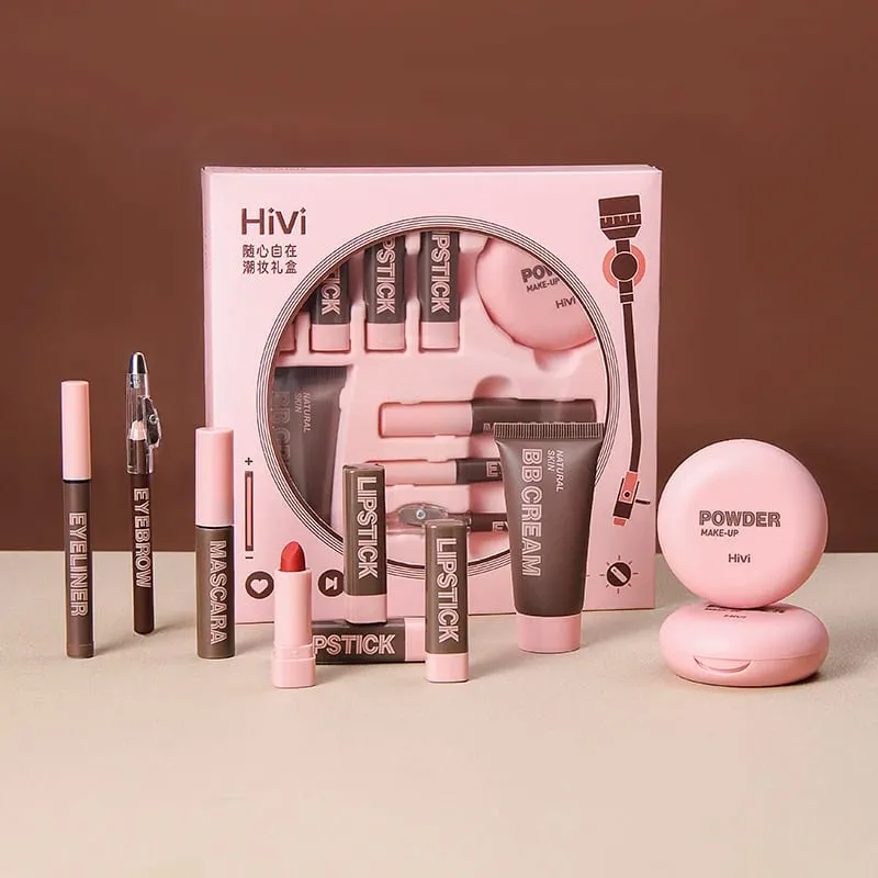 ชุดแต่งหน้า 9 ชิ้นสุดอินเทรนด์ - ชุดแต่งหน้าเต็มหน้าแบบออลอินวันสำหรับลุคประจำวันและให้เป็นของขวัญ — image 3