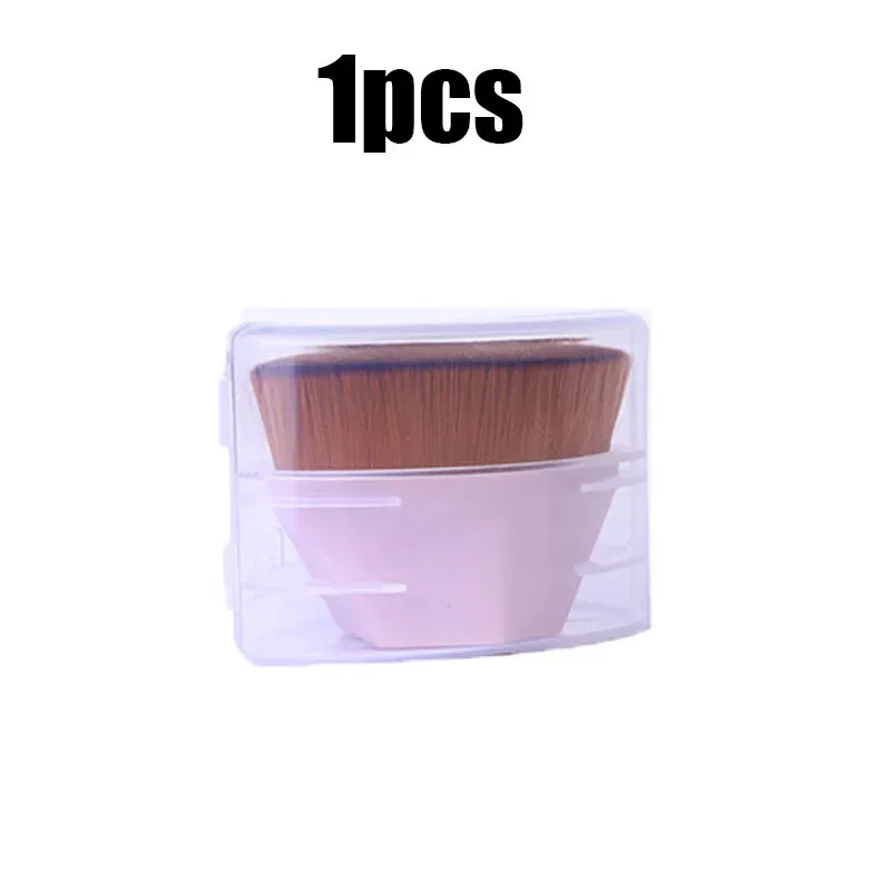 1/2/3/4pcs Berus Solekan Bedak Kecantikan Berus Pemerah Muka Berus Mudah Alih Profesional Kosmetik Solekan Alas Lembut — image 8