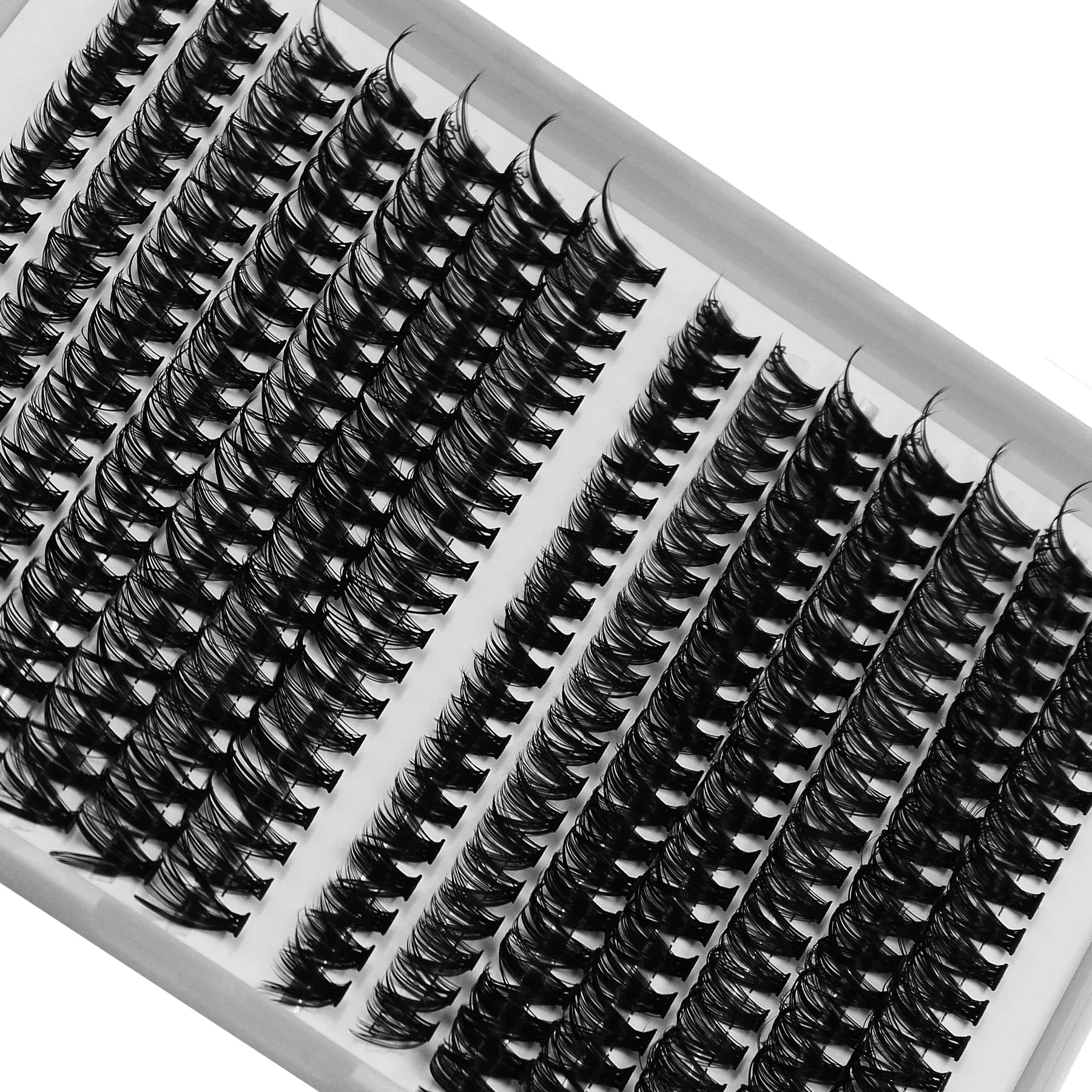 280pcs 30D 40D Indibidwal na Lashes Maliliit na Cluster Reusable False Eyelashes DIY Lash Extension 9-15mm Mix Length para sa Eye Makeup — image 2
