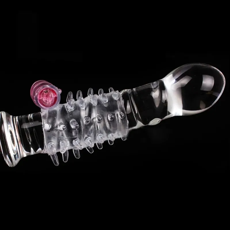 Anello vibratore per vibrazione sessuale per anello estensore del pene Anello vibrante per castità per pene Prodotto Giocattoli sessuali per uomini — image 6