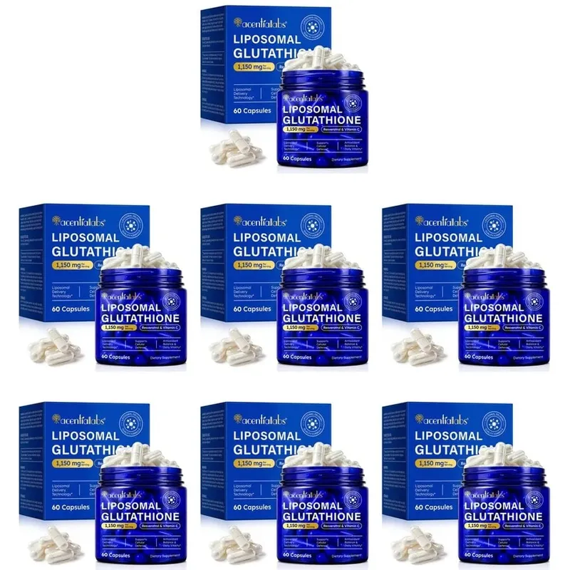 Kapsul Liposomal Glutathione dengan Resveratrol Vitamin C untuk Pertahanan Antioksidan Imun & Sokongan Selular 60 Kapsul — image 13