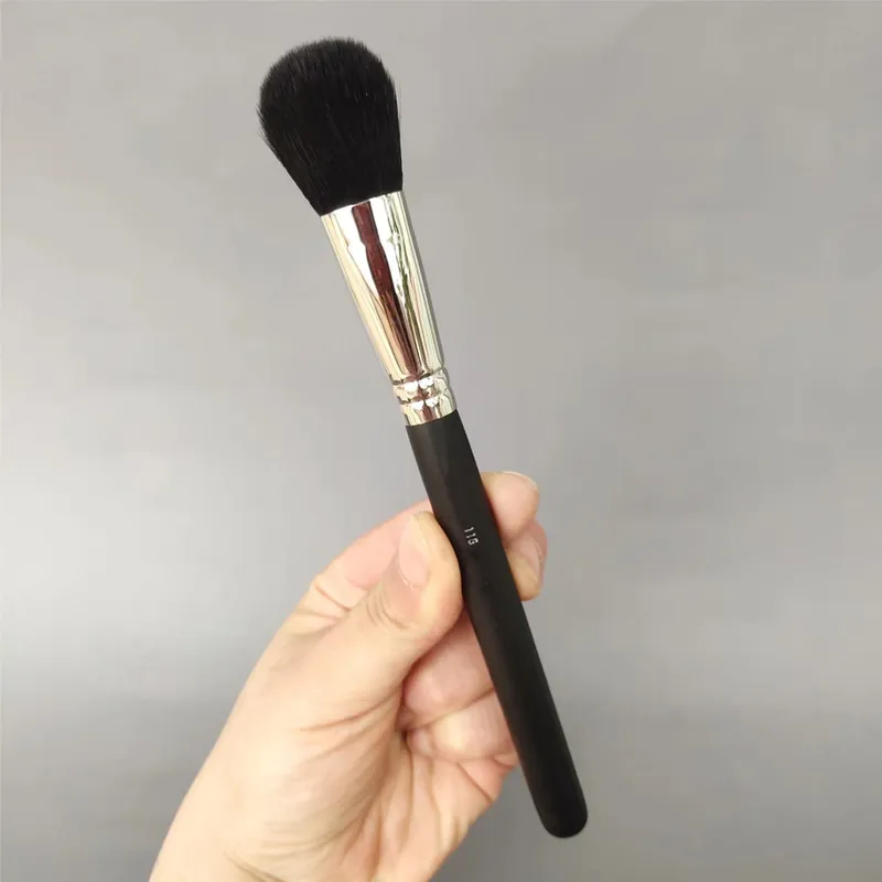 1 stück M serie Make-Up Pinsel Pulver Kontur Lidschatten Make-Up Pinsel Tier Haar Holz Griff Hohe Qualität Kosmetische Werkzeug künstler — image 10