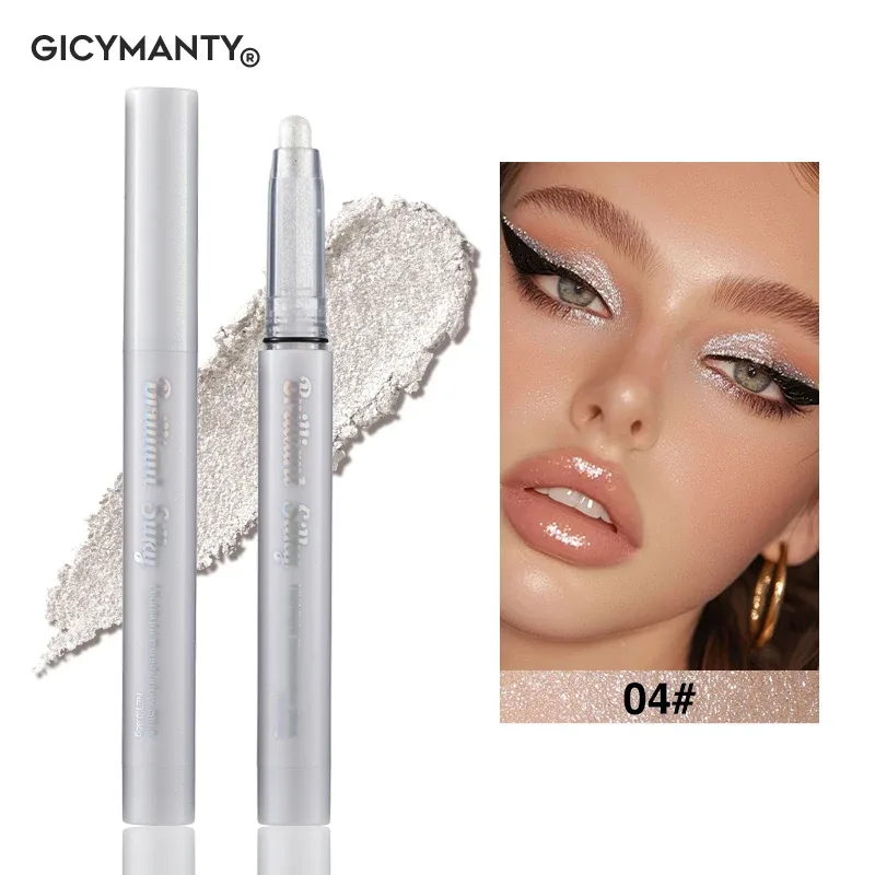 Sparkle Eyeshadow Stick Highlight Eye Pencil Shimmer Pearl Długotrwały wodoodporny, wielofunkcyjny makijaż oczu Beauty — image 11