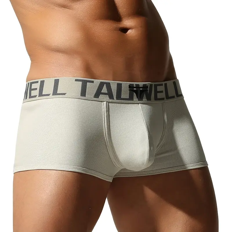 Erkek İç Giyim, Yüksek Kaliteli Boxer Şort, Düz Renk, Yüksek Elastikiyet, Slim Fit, Nefes Alabilir