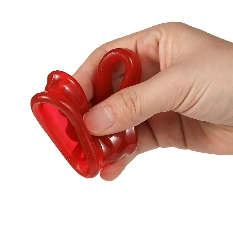 Silikon Penis Samen Lock Ring Ejakulation Verzögerung Sex Zeit Dick Anhaltende Erektion Erweitern Verdicken Cock Ring Erwachsene Sex Spielzeug für Paar — image 5