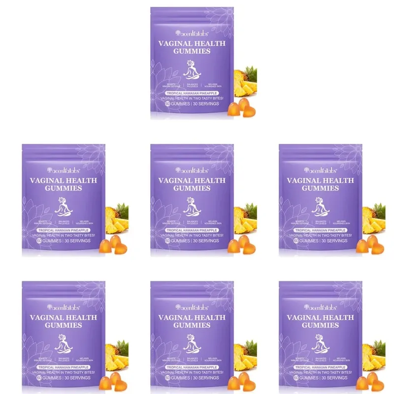 Acentiallabs กัมมี่สุขภาพช่องคลอดพร้อม Bacillus Coagulans และวิตามินซีรองรับการป้องกันภูมิคุ้มกันและความสมดุลของค่า pH 60 กัมมี่ — image 13