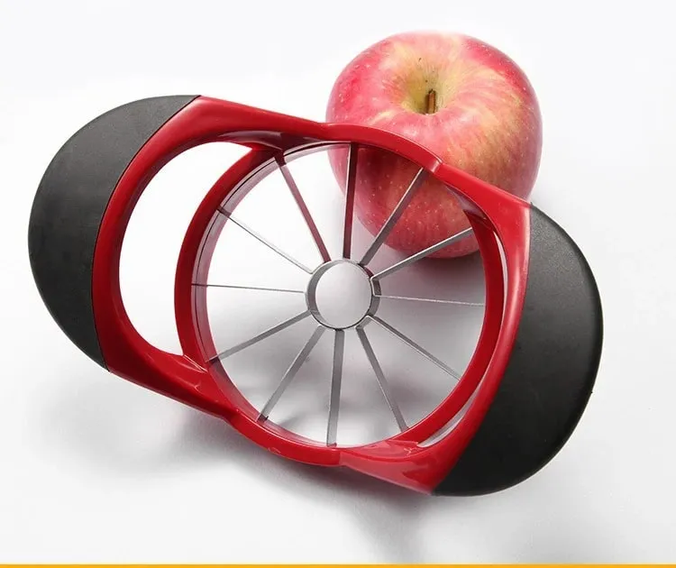 Affettatrice e carotatore per mele in acciaio inossidabile Taglierina per mele super affilata Pelapatate Strumento per affilare le mele Taglierina per frutta multifunzionale SGGJ007 — image 9