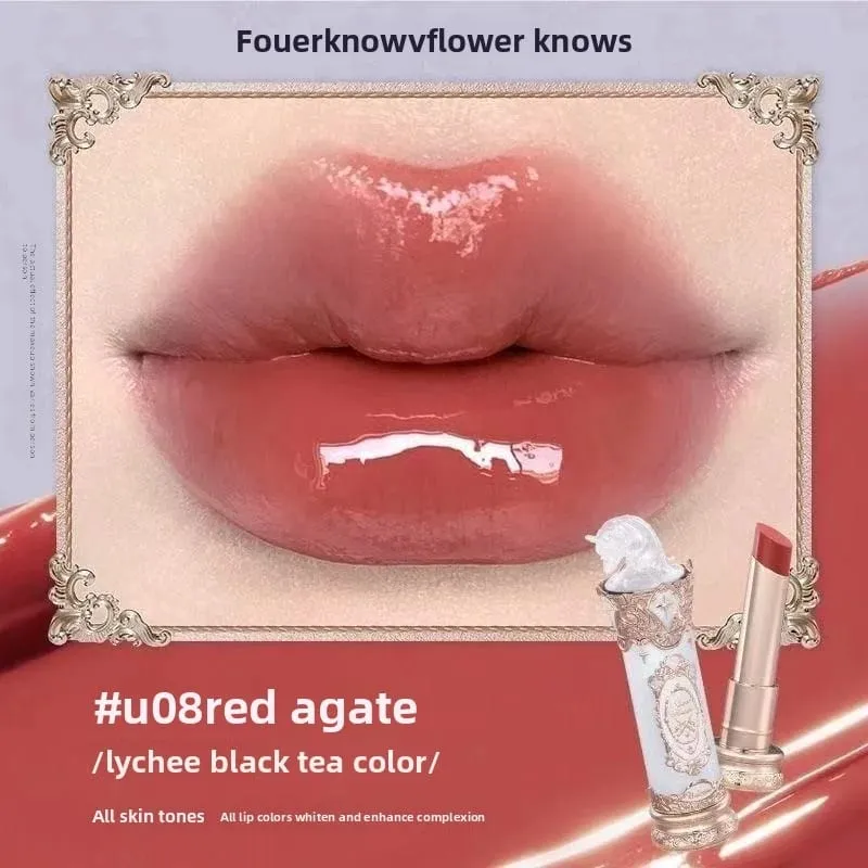 Flower Knows Unicorn Vintage Eyeshadow Palette Blush Highlighter Lipstick Cute Girly เครื่องสำอางสำหรับผู้หญิง — image 23