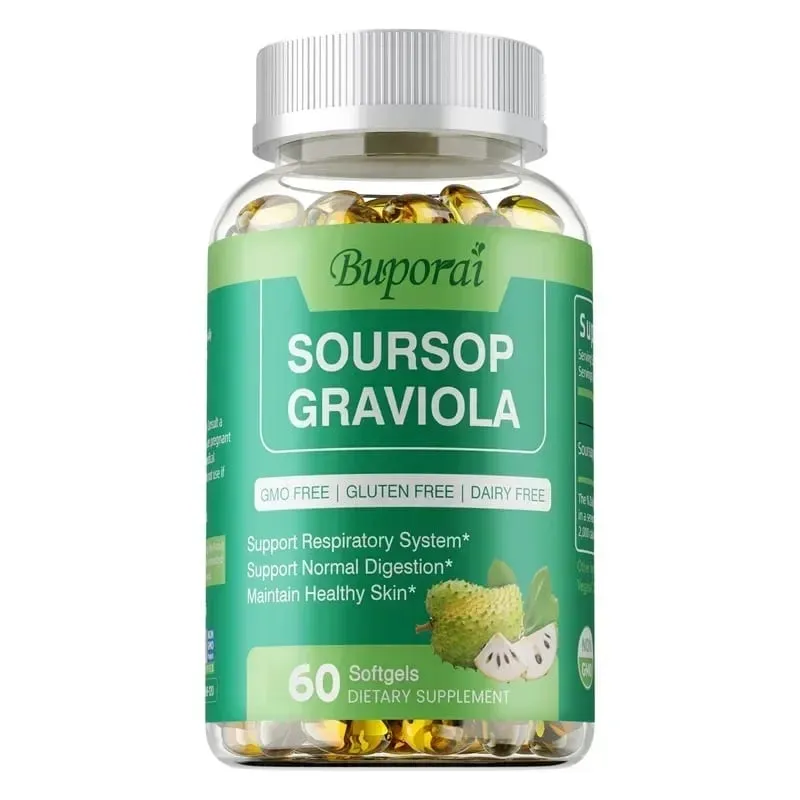 Soursop Graviola - Relax Liver and Sleep Cell Support & Regeneration Immune Boost CapsulesSupplement — image 9