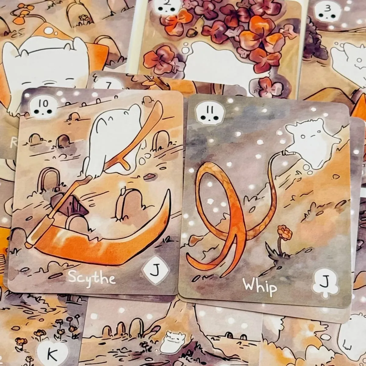 Lil Phantasm Lenormand Oracle Deck 36 buah Kartu Oracle Permainan Papan Kartu Bermain Pesta Keluarga — image 5