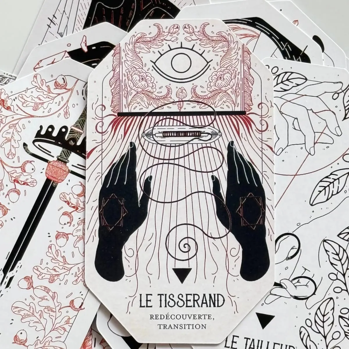 La Cittadella Un mazzo Oracle fantasy versione francese Gioco di intrattenimento con carte dei tarocchi per giochi da tavolo per feste in famiglia Carte Oracle — image 2