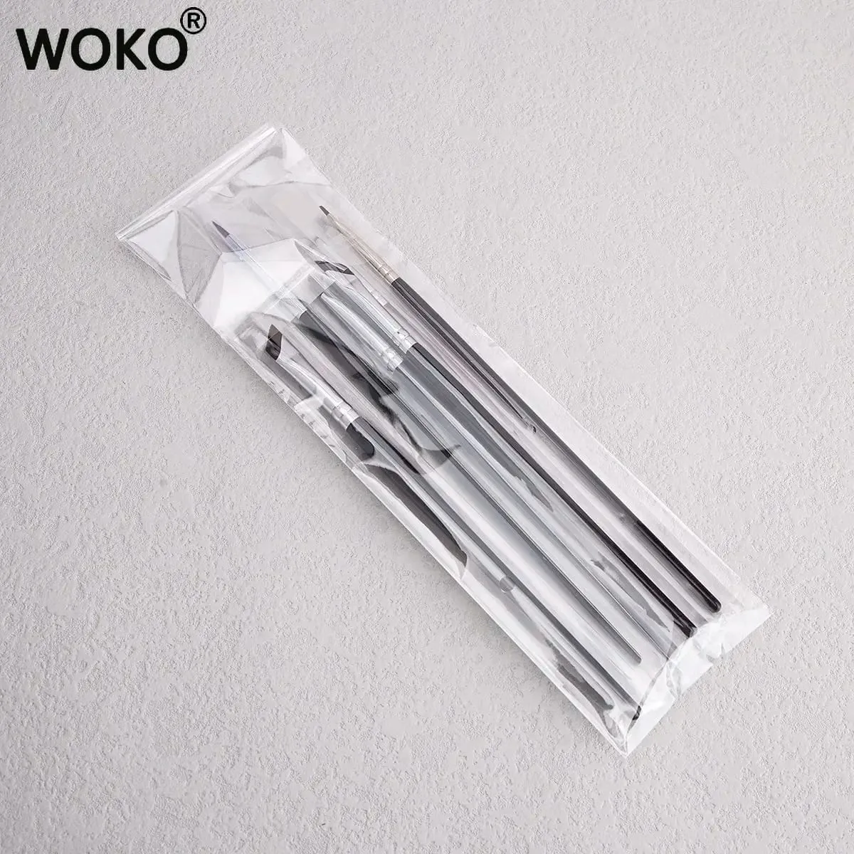 5/6PCS Dünne Gel Eyeliner Make-Up Pinsel Eyeliner Pinsel Sets Flache Top Eyeliner Concealer Pinsel Eye Liner Detaillierte make-up-Tool — image 4