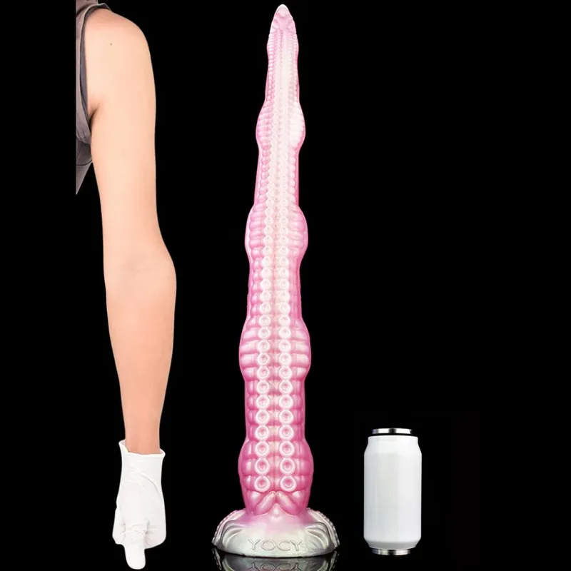 65cm 긴 엉덩이 플러그 흡입 컵 S M L XL XXL 판타지 문어 다리 딜도 라구 딜도 항문 구슬 5 크기 여성을위한 섹스 토이 남자 — image 25