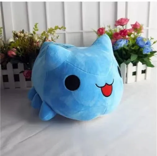 15/30CM Bugcat Capoo Plush Toy Anime Blue Cat Worm Cosplay Doll Stuffed Pillow for Gift — image 3