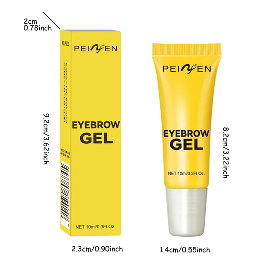 Gel de mise en forme des sourcils Crème de mise en forme des sourcils avec pinceau Sourcils sauvages mise en forme forte — image 5