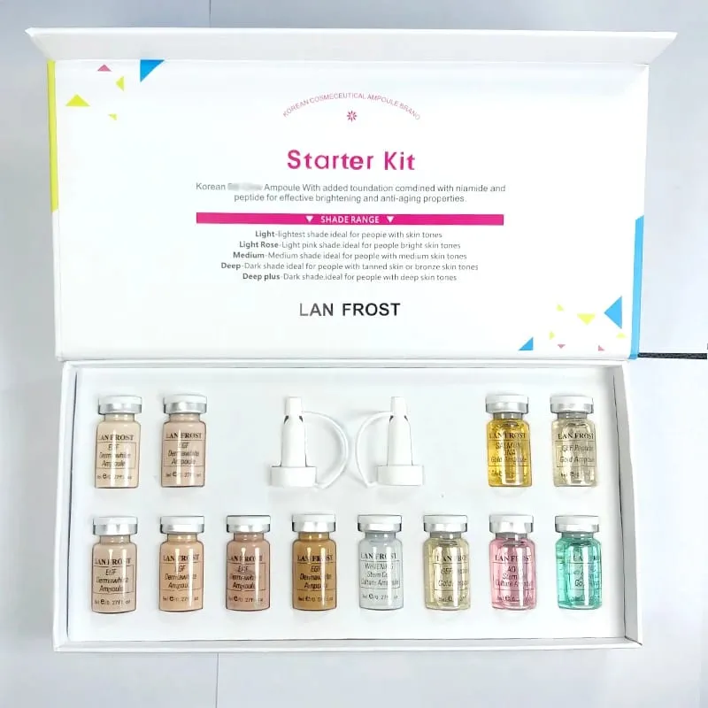 Set Makeup Serum Krim BB 8Ml Concealer Foundation Tahan Lama Kosmetik Korea Asli Perawatan Kulit Pemula — image 7