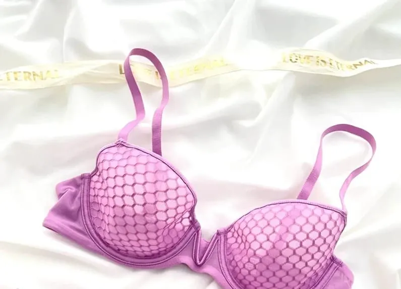 Halv kop minimizer bh til kvinder sommer ultra tynd blød bøjle push-up fransk dyb v-hals plus størrelse brystholder 34-44 B-C CUP — image 11