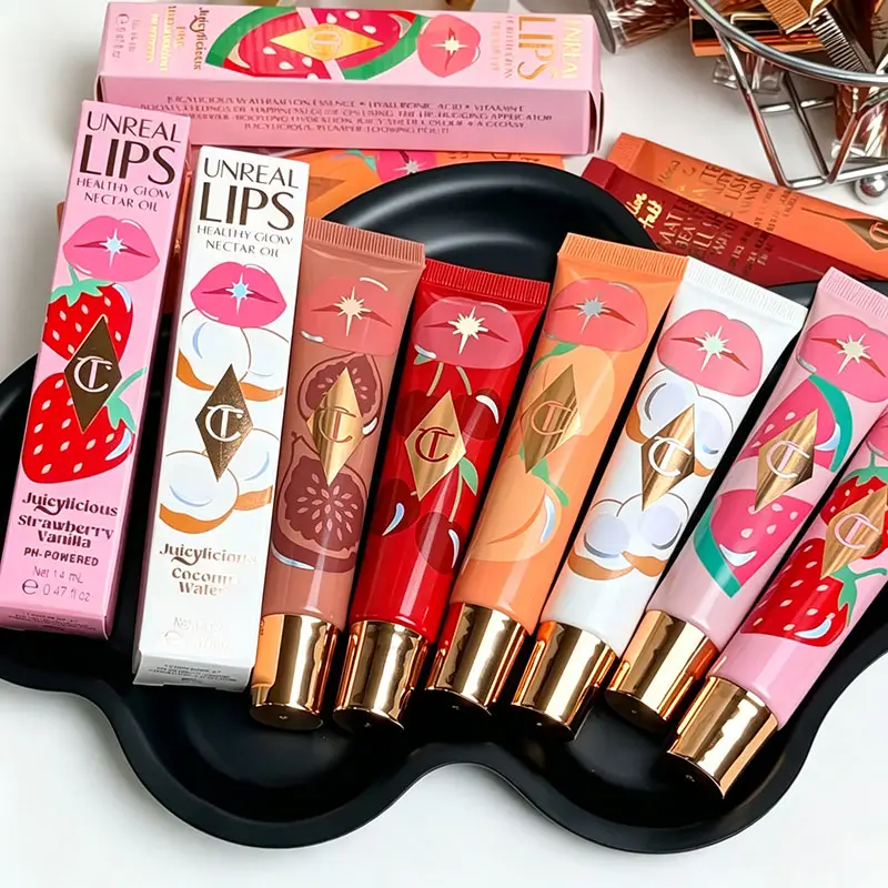 Charlotte Jelly Lip Gloss High-Shine Plumping Hydrating Volumizing Vitamin E for Daily Wear Gloss Balm Natural Tilbury Cosmetics — image 1