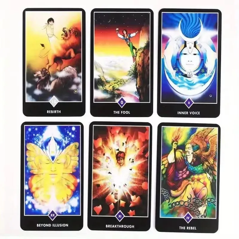 Osho Zen Tarot Cards PDF Guidebog Engelsk Version Oracle Deck Board Game For Party Divination Entertai — image 4