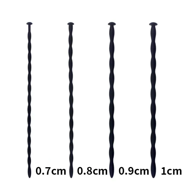 8 Sizes Urethral Sounds Beads Urethral Plug Urinary Dilator Urethra Masturbation Rod Sex Toy for Men — image 4