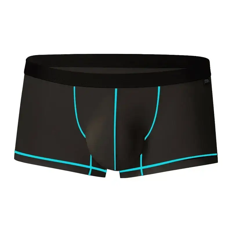 Men's Sexy Lingerie Ultra Thin Ice Silk U Touch Comfortable, Breathable, Sexy Boxers, Men's Boxer Lingerie GT272 — image 4