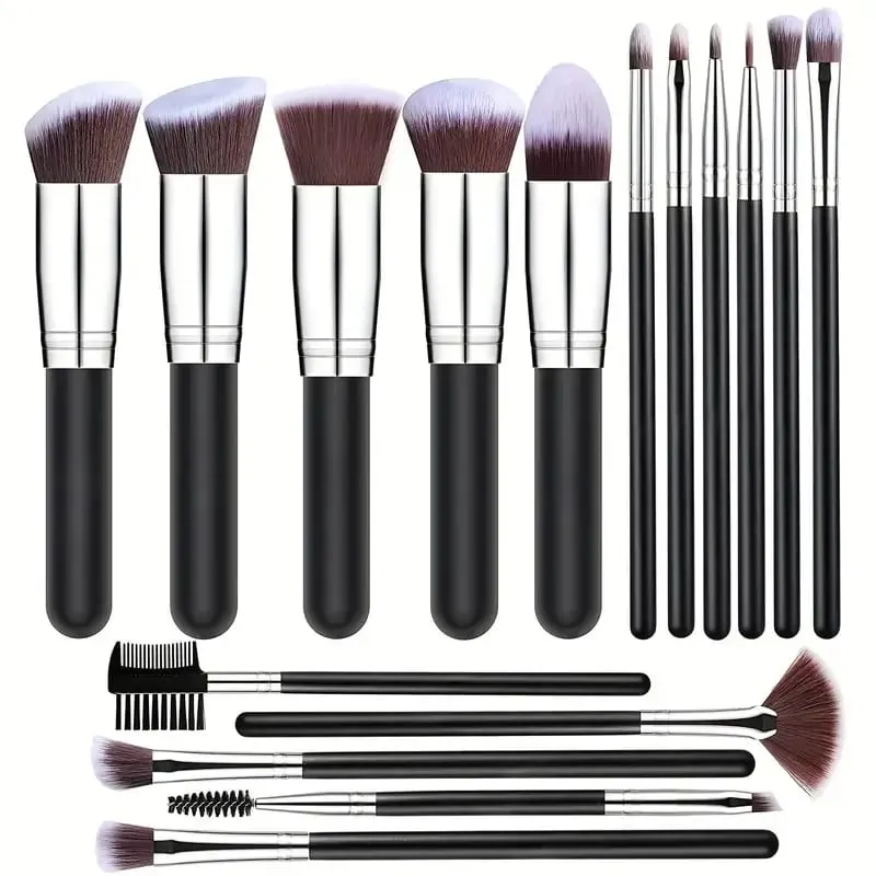 Profesional 3/14/16 Buah Set Kuas Makeup Lembut Berbulu Eye Shadow Foundation Concealer Blending Kuas Blush On Alat Kecantikan Wanita — image 13