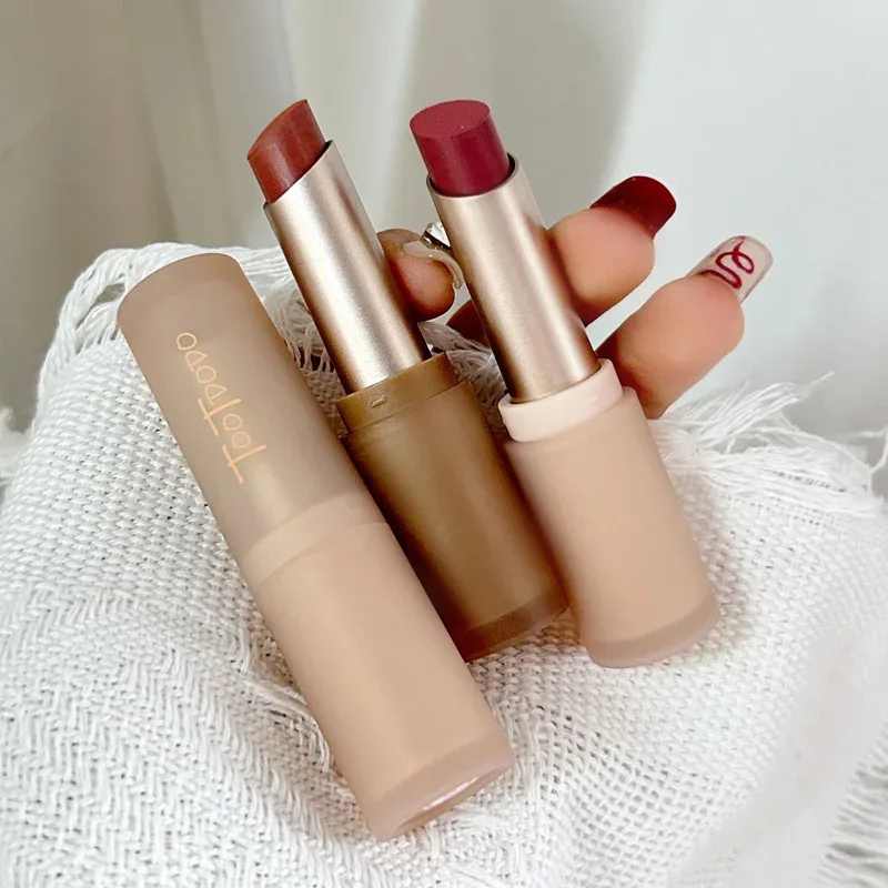 6-color Matte Velvet Lipstick Silky Texture Without Drying Easy To Apply Long-lasting Non-stick Velvet Mist Lipstick — image 6
