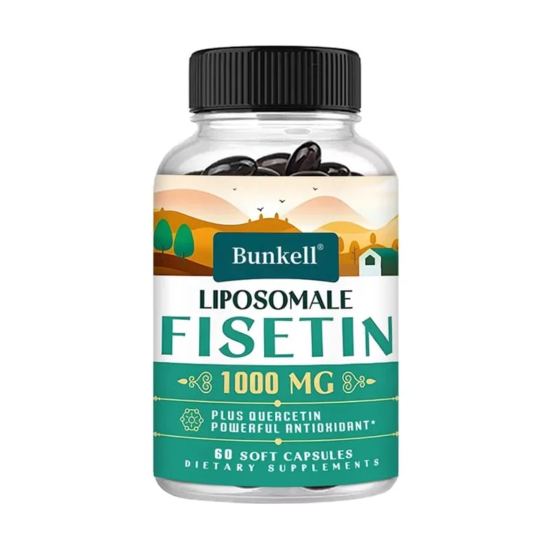 Liposomal Fisetin dengan Quercetin - Potensi Tinggi 1000 Mg Kombinasi Tambahan Antioksidan untuk Kesihatan Optimum — image 9