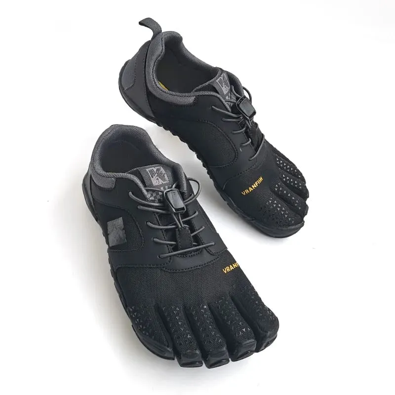 2026 ใหม่ผู้ชาย FiveFinger รองเท้าผ้าใบลำลอง Unisex Split Toe รองเท้าผู้ชายกลางแจ้ง Off-road รองเท้าคู่ห้า Toe วิ่งรองเท้า 35-47 — image 1