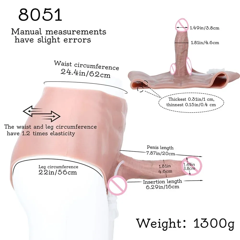 ซิลิโคน Anal Plug Squirting Dildo กางเกงกล้ามเนื้อหน้าท้อง Solid อวัยวะเพศชายช่องคลอด Anal Masturbator เพศของเล่นสำหรับหญิง — image 2
