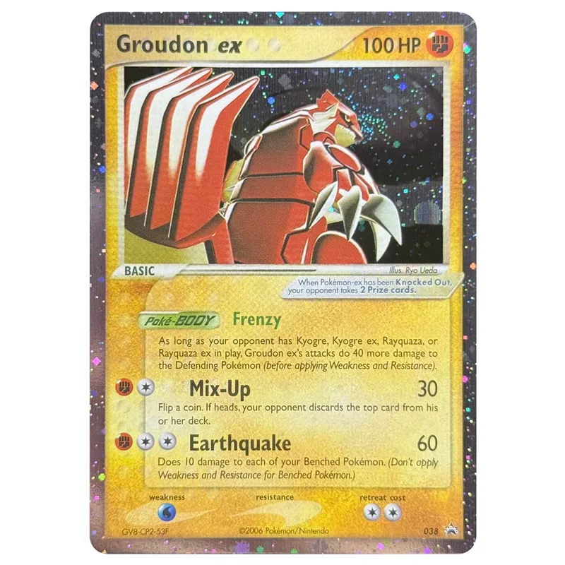 Proxy การ์ด Nintendo Black Star โปรโมชั่น Articuno Kyogre Moltres Rayquaza Zapdos Groudon ใหม่ Holographic PKM Proxy ของเล่น — image 8