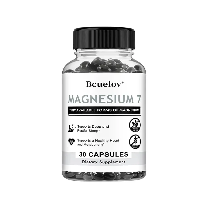 7 in 1 Magnesium Complex High Absorption Supports Energy Relaxation Promotes Healthy Sleep Helps Muscle Support Supplements