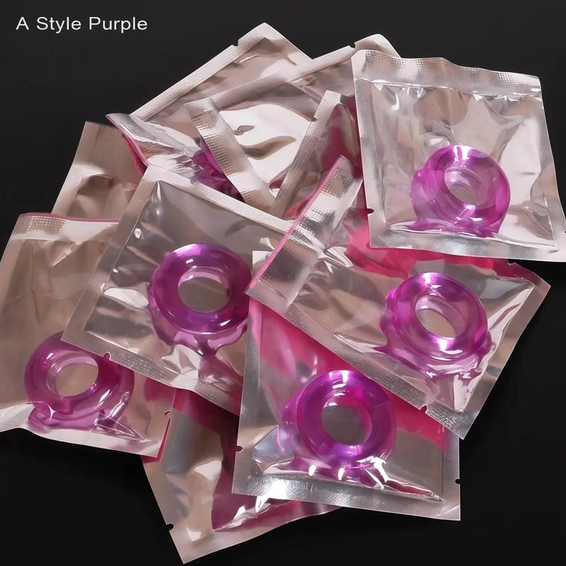 Intimate Goods For Men 5-100PC Ejaculation Delay Silicone Lock Sperm Ring Sex Adult Game Toys Erotic Cock Ring Exotic Accessorie — image 15