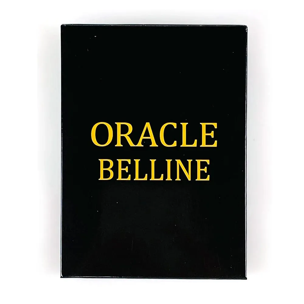 Cartes Oracle Belline Version française Cartes Oracle de divination de fortune Cartes de lecture psychique mystérieuse Jeu pour instruction papier — image 1